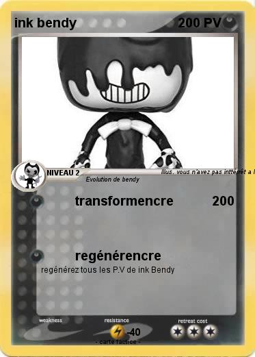 Pokemon ink bendy