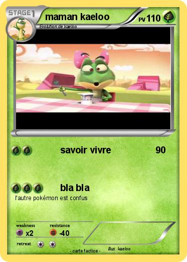 Pokemon maman kaeloo