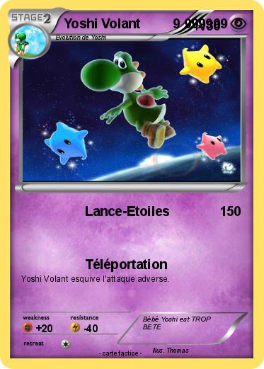 Pokemon Yoshi Volant         9 999999