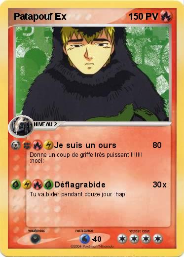 Pokemon Patapouf Ex
