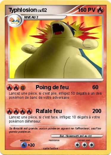 Pokemon Typhlosion