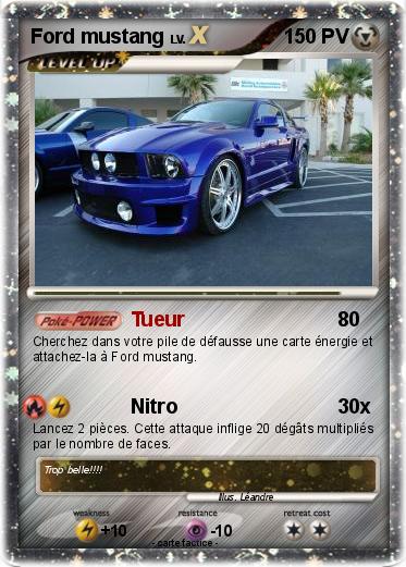 Pokemon Ford mustang