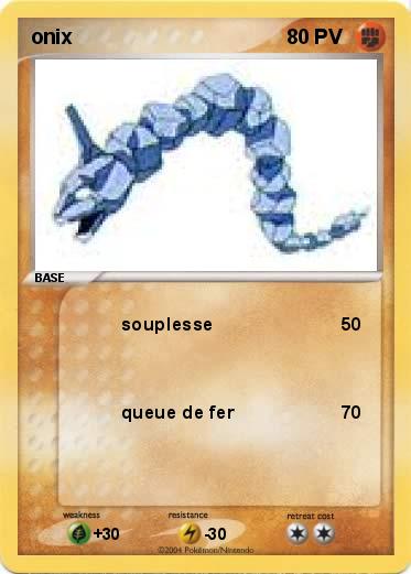 Pokemon onix