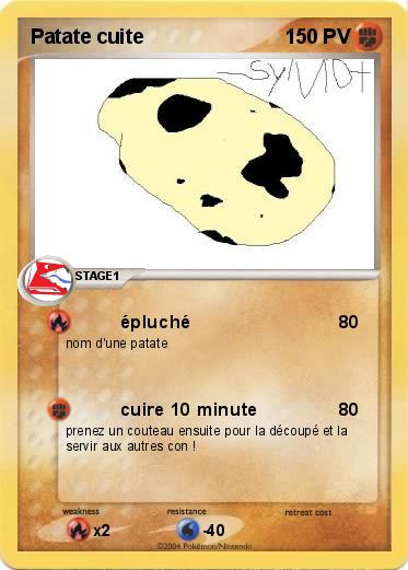 Pokemon Patate cuite