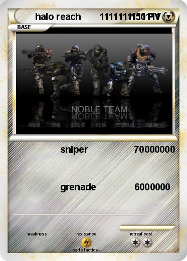 Pokemon halo reach       1111111111111