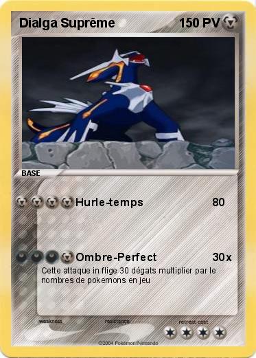 Pokemon Dialga Suprême