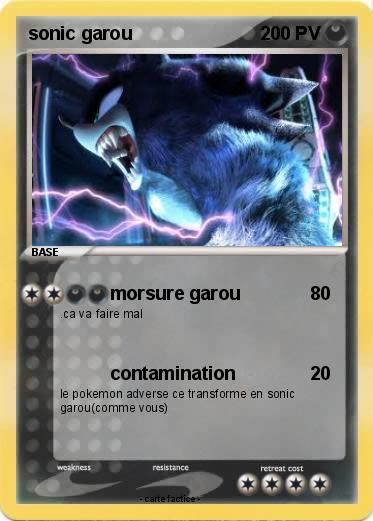 Pokemon sonic garou