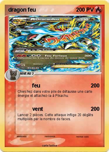 Pokemon dragon feu