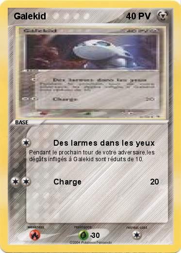 Pokemon Galekid 