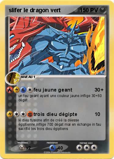 Pokemon slifer le dragon vert