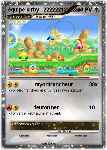 Pokemon équipe kirby   22222212222