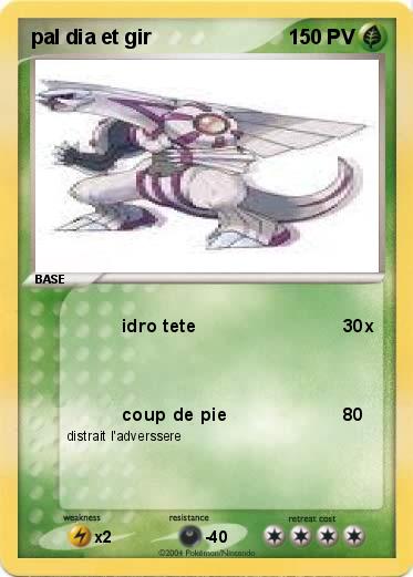 Pokemon pal dia et gir