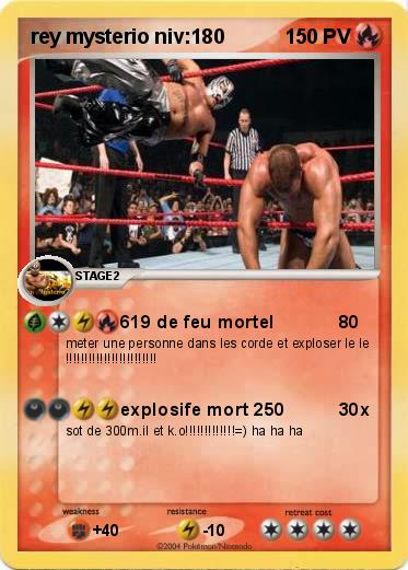 Pokemon rey mysterio niv:180