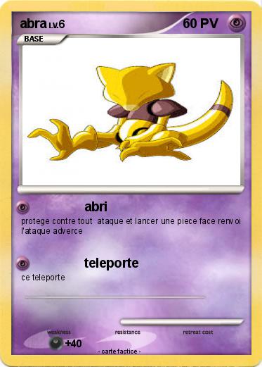 Pokemon abra