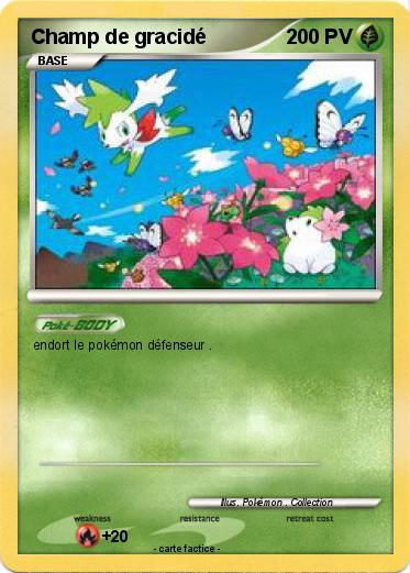 Pokemon Champ de gracidé