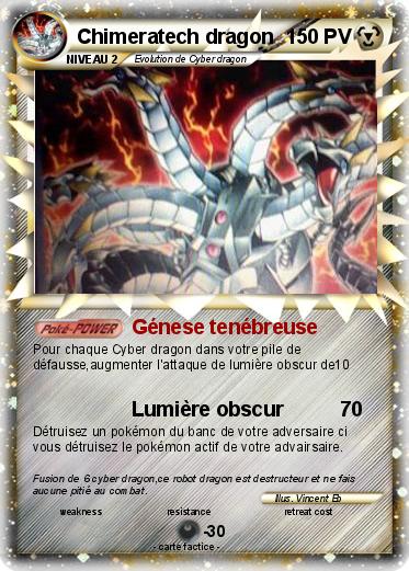 Pokemon Chimeratech dragon