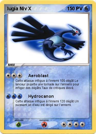 Pokemon lugia Niv X