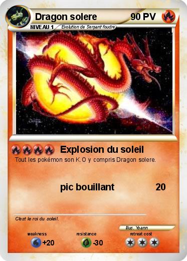 Pokemon Dragon solere