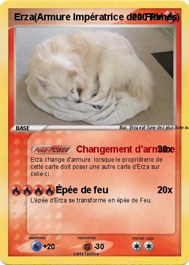 Pokemon Erza(Armure Impératrice des Flames)