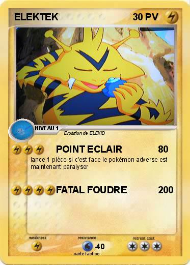 Pokemon ELEKTEK
