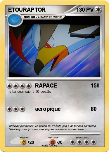 Pokemon ETOURAPTOR