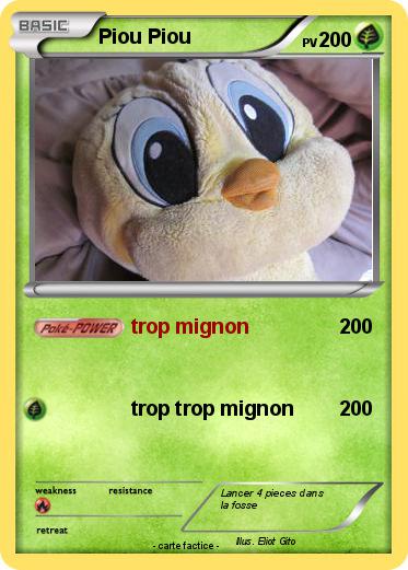 Pokemon Piou Piou