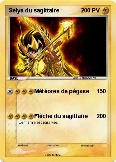 Pokemon Seiya du sagittaire
