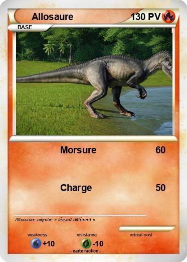 Pokemon Allosaure