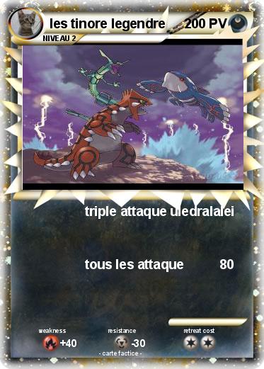 Pokemon les tinore legendre