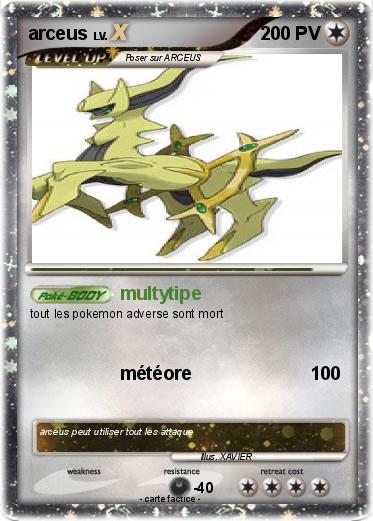 Pokemon arceus