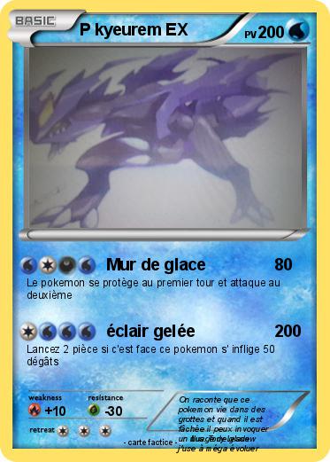 Pokemon P kyeurem EX