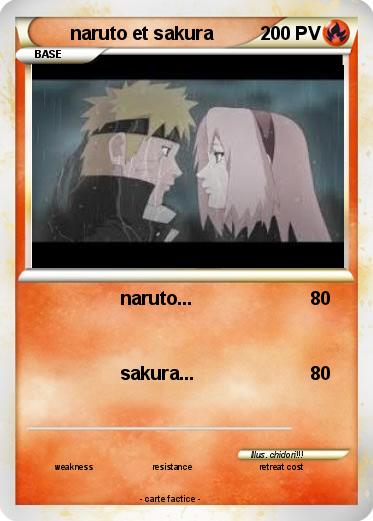 Pokemon naruto et sakura
