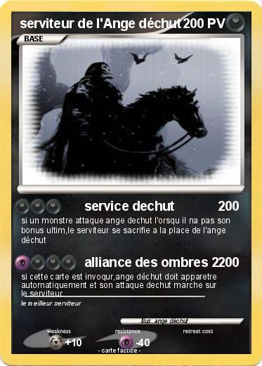 Pokemon serviteur de l'Ange déchut
