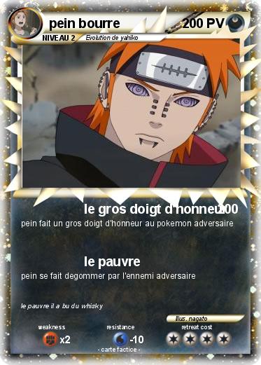 Pokemon pein bourre