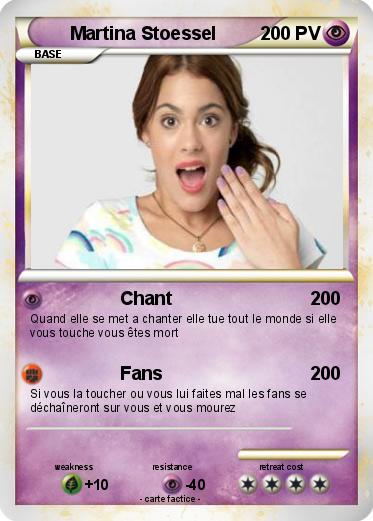 Pokemon Martina Stoessel