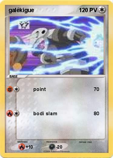 Pokemon galékigue