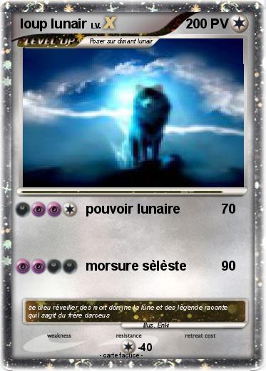Pokemon loup lunair