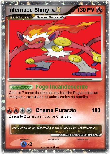 Pokemon Infernape Shiny
