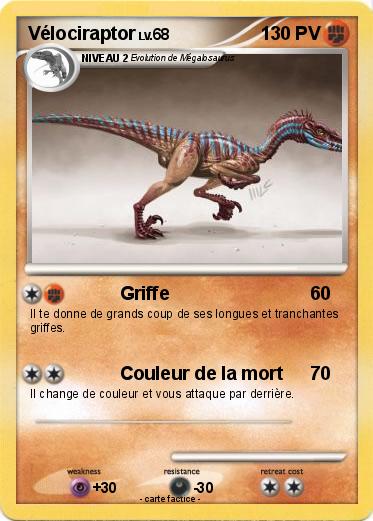 Pokemon Vélociraptor
