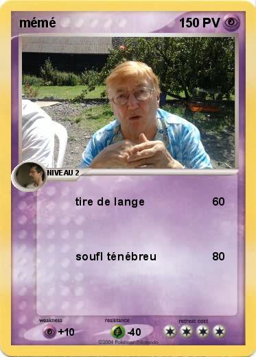 Pokemon mémé