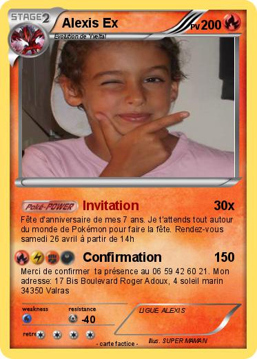 Pokemon Alexis Ex
