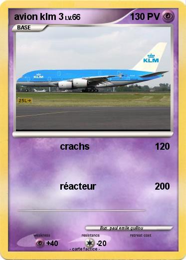 Pokemon avion klm 3