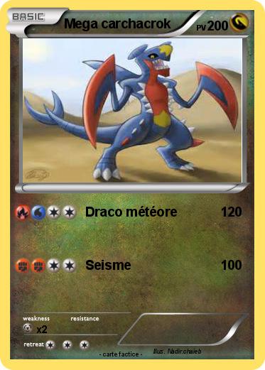 Pokemon Mega carchacrok