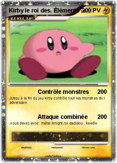 Pokemon Kirby le roi des. Éléments