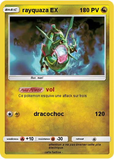 Pokemon rayquaza EX