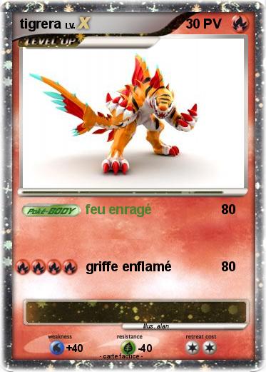 Pokemon tigrera