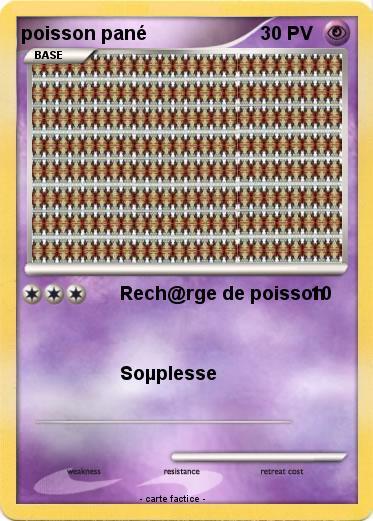 Pokemon poisson pané