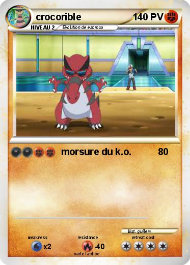 Pokemon crocorible