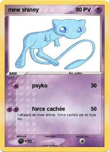 Pokemon mew shiney