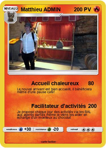 Pokemon Matthieu ADMIN